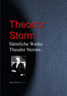 Buchcover Gesammelte Werke Theodor Storms