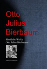 Buchcover Gesammelte Werke Otto Julius Bierbaums