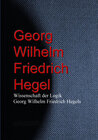 Buchcover Wissenschaft der Logik Georg Wilhelm Friedrich Hegels