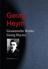 Buchcover Gesammelte Werke Georg Heyms