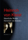 Buchcover Gesammelte Werke Heinrich von Kleists