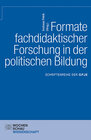 Buchcover Formate fachdidaktischer Forschung in der politischen Bildung