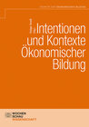 Buchcover Intentionen und Kontexte ökonomischer Bildung