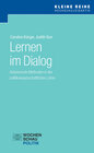 Buchcover Lernen im Dialog