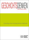 Buchcover Geschichtsdenken