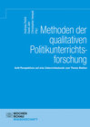 Buchcover Methoden der qualitativen Politikunterrichtsforschung