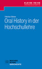 Buchcover Oral History in der Hochschullehre