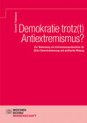 Buchcover Demokratie trotz(t) Antiextremismus?