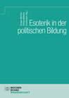 Buchcover Esoterik in der politischen Bildung