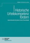 Buchcover Historische Urteilskompetenz fördern