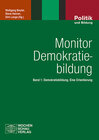 Buchcover Monitor Demokratiebildung Band 1