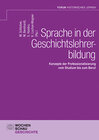 Buchcover Sprache in der Geschichtslehrerbildung