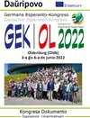 Buchcover Germana Esperanto-Kongreso Oldenburg 2022