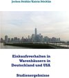 Buchcover Einkaufsverhalten in Warenhäusern in Deutschland und USA