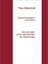 Buchcover Gedichtinterpretation in der Schule
