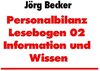 Buchcover Personalbilanz Lesebogen 02 Information und Wissen
