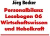 Buchcover Personalbilanz Lesebogen 06 Wirtschaftswissen und Hebelkraft