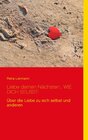 Buchcover Liebe deinen Nächsten... wie Dich selbst!