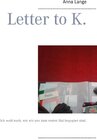Buchcover Letter to K.