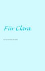 Buchcover Für Clara.