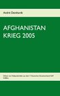 Buchcover Afghanistan Krieg 2005
