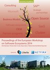 Buchcover Proceedings of the European Workshop on Software Ecosystems 2014