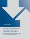 Buchcover Die Cross-Impact-Analyse als Controllinginstrument der Integrierten Kommunikation