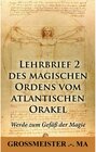 Buchcover Lehrbrief 2 des magischen Ordens vom atlantischen Orakel:
