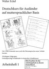 Buchcover Deutschkurs für Ausländer auf muttersprachlicher Basis - Arbeitsheft 1