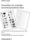 Buchcover Deutschkurs für Ausländer auf muttersprachlicher Basis - Arbeitsheft 3