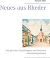 Buchcover Neues aus Rheder