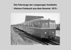 Buchcover Die Fahrzeuge der Langeooger Inselbahn