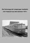 Buchcover Die Fahrzeuge der Langeooger Inselbahn