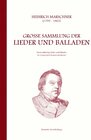 Buchcover Heinrich Marschner - Große Sammlung der Lieder und Balladen (tief)