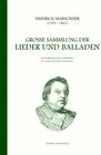 Buchcover Heinrich Marschner - Große Sammlung der Lieder und Balladen (hoch)