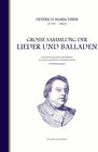 Buchcover Heinrich Marschner - Große Sammlung der Lieder und Balladen (Bibliotheksausgabe)