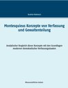Buchcover Montesquieus Konzepte von Verfassung und Gewaltenteilung