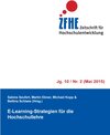 Buchcover E-Learning-Strategien für die Hochschullehre