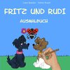Buchcover Fritz und Rudi Ausmalbuch