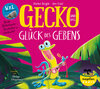 Buchcover Gecko und das Glück des Gebens / Der Wal, der immer mehr wollte (Audio-CD)