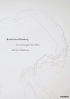 Buchcover Katharina Hinsberg