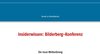 Buchcover Insiderwissen: Bilderberg-Konferenz