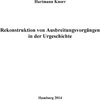 Buchcover Rekonstruktion von Ausbreitungsvorgängen in der Urgeschichte