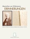 Buchcover Maximilian von Widnmanns Erinnerungen
