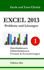 Buchcover Excel 2013. Probleme und Lösungen. Band 1