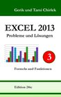 Buchcover Excel 2013. Probleme und Lösungen. Band 3