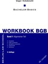 Buchcover Workbook BGB Band I