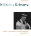 Buchcover Nikolaus Reinartz