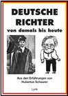 Buchcover Deutsche Richter von damals bis heute
