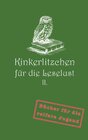 Buchcover Kinkerlitzchen für die Leselust Band II